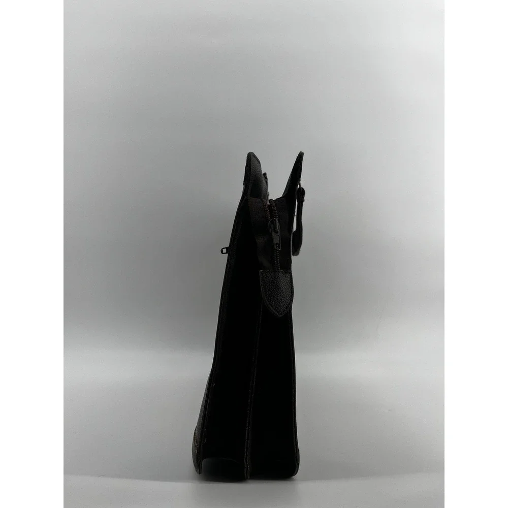 Gucci Vintage Bag Portfolio Style Pouch GG Canvas Signature Green/Red Web - Picture 3 of 16